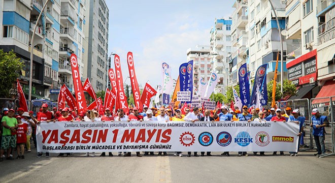 Antalya'da 1 Mayıs...