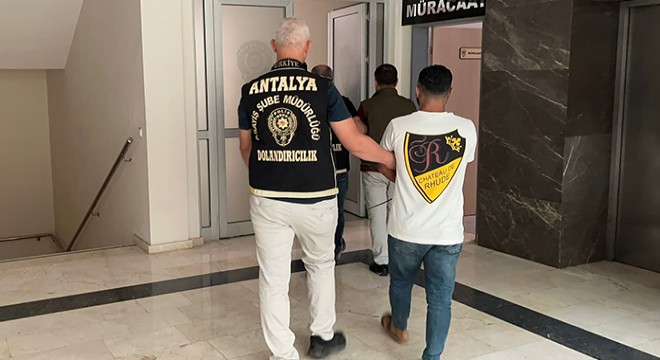 Antalya'da 4 şüpheli tutuklandı