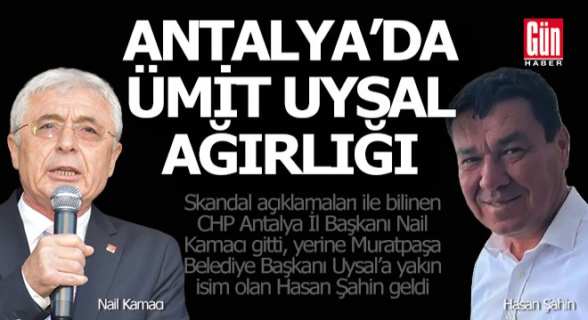Antalya'da Kamacı dönemi bitti Şahin dönemi başlıyor