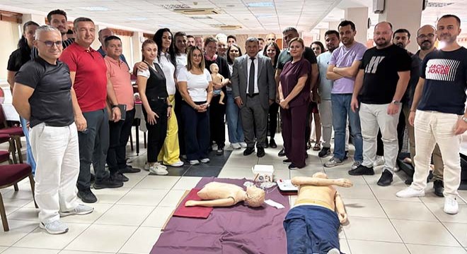 Antalya'da SGK personeline ilk yardım eğitimi