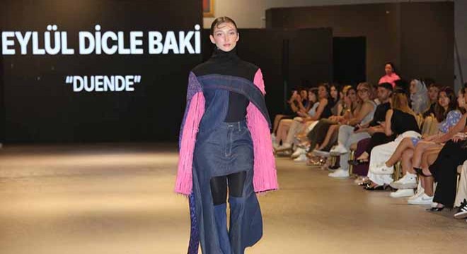 Antalya'da Tekstil ve Moda Tasarımı öğrencilerinden mezuniyet defilesi