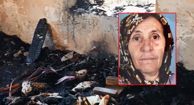 Antalya'da alzheimer hastası, yangında hayatını kaybetti