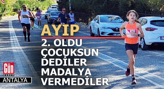 Antalya'da bir organizasyon ayıbı