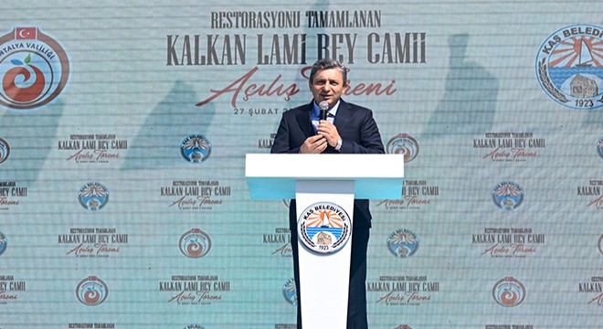 Antalya'da bir tarihi miras daha ihya edildi
