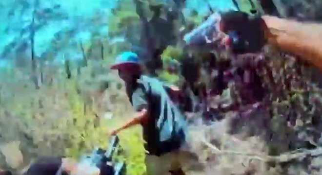 Antalya'da çalıntı motosikleti kanala atan 3 şüpheli yakalandı