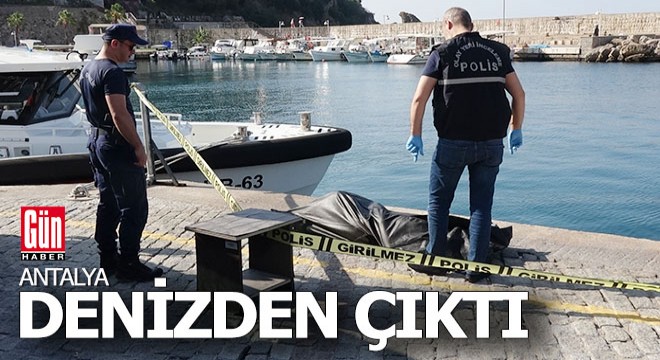 Antalya'da denizden ceset çıktı