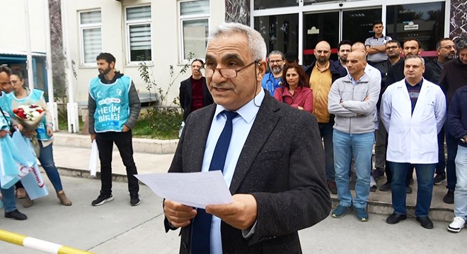 Antalya'da doktora darp sonrası hastanede iş bırakma eylemi