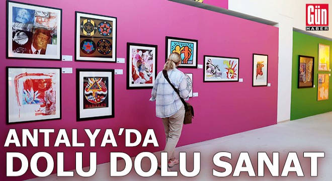 Antalya'da dolu dolu sanat