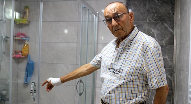 Antalya'da duşa kabin faciası