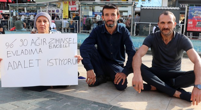 Antalya'da engelli oğlu için Anneler Gününde adalet arayışı