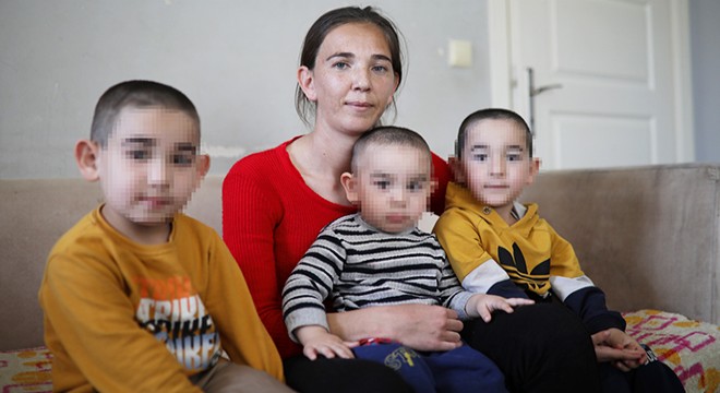 Antalya'da eşi cezaevine girince 3 çocuğu ile ortada kaldı