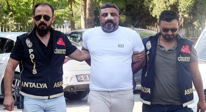 Antalya'da eski futbolcunun oğlunu öldüren şüpheli tutuklandı