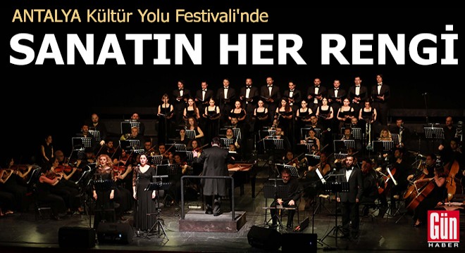 Antalya'da festivalde kültür sanatın her rengi