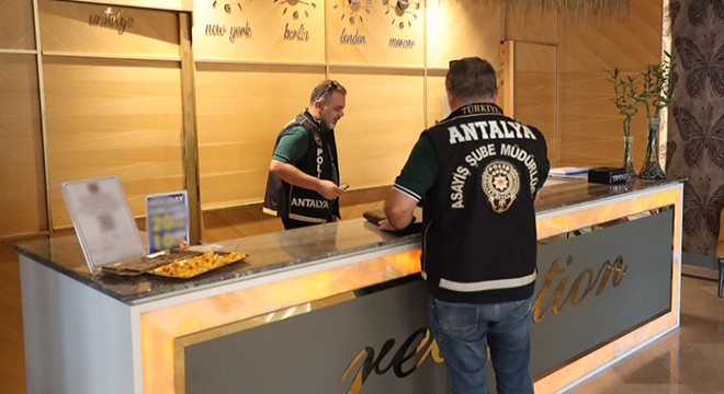 Antalya'da günübirlik konaklama yerleri denetlendi