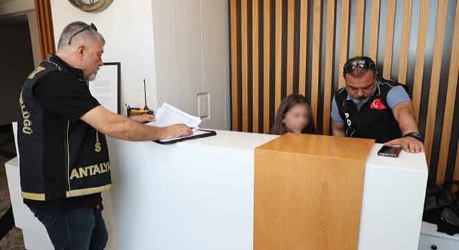 Antalya'da günübirlik konaklama yerlerine denetim