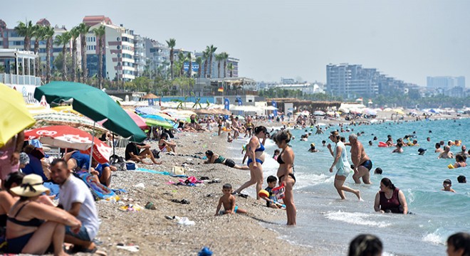 Antalya'da hissedilen sıcaklık 46,6 derece oldu