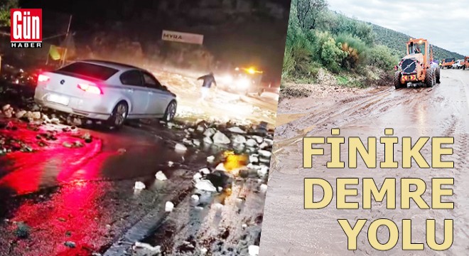 Antalya'da iki ilçenin yolu kapandı