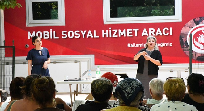 Antalya'da işitme engelli kadınlara farkındalık eğitimi