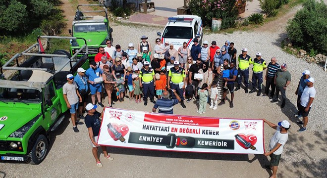 Antalya'da jandarmadan eğitim ve denetim