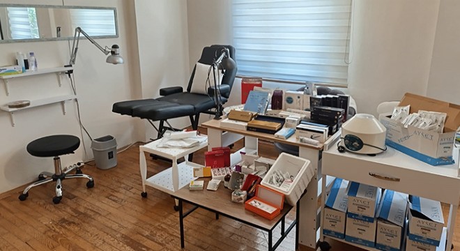 Antalya'da kiraladığı evi estetik merkezine dönüştürmüş