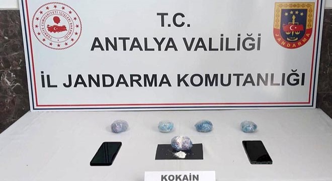 Antalya'da kokain operasyonu
