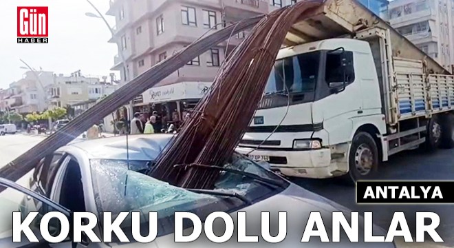 Antalya'da korku dolu anlar!