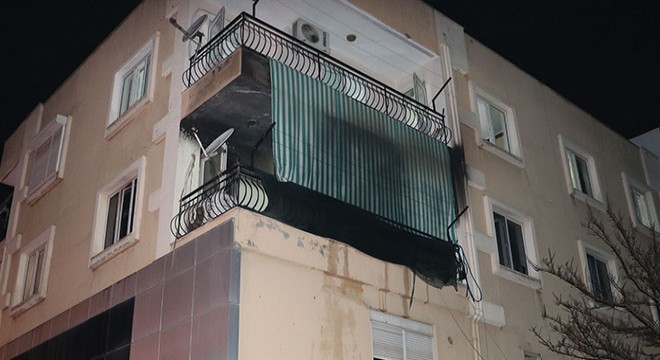Antalya'da korkutan ev yangını