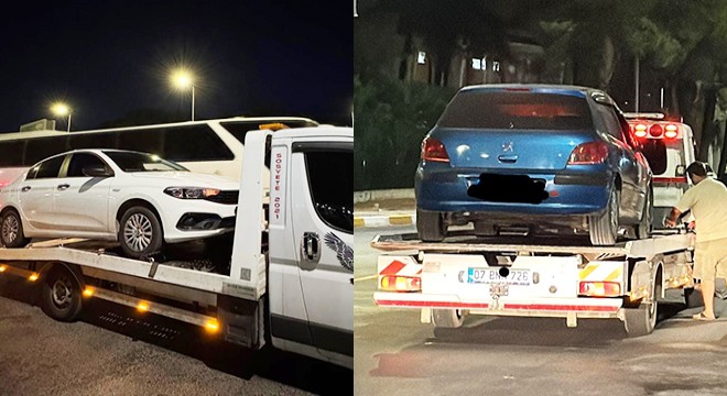 Antalya'da 'korsan taşımacılık' yapılan 2 araca ceza