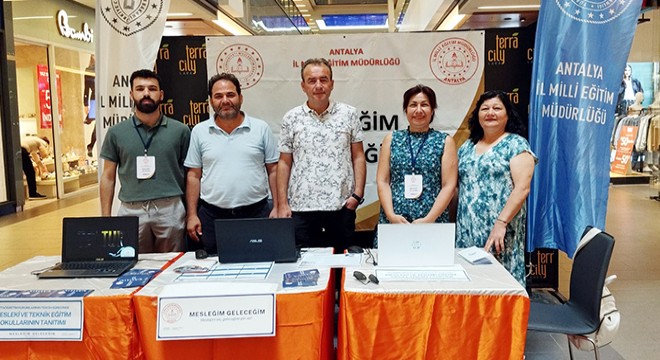 Antalya'da meslek lisesi tanıtımı: 'Mesleğim Geleceğim'