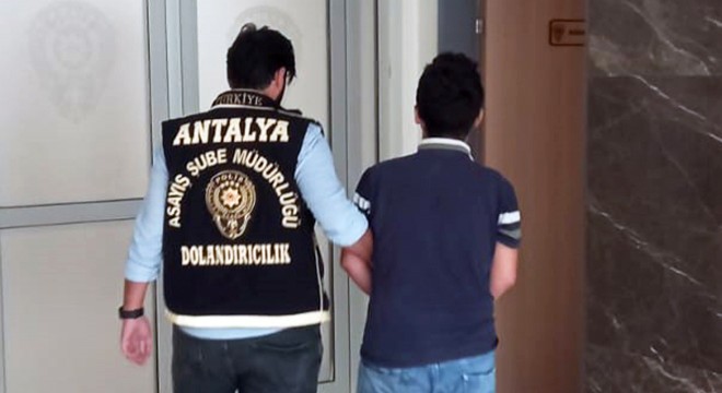 Antalya'da nitelikli dolandırıcılık şüphelisi tutuklandı