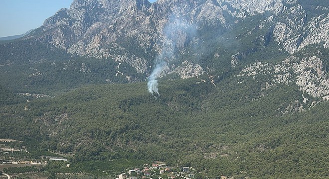 Antalya'da orman yangını