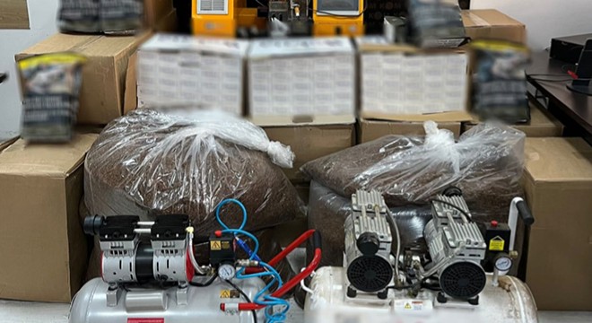Antalya'da polisten kaçakçılık operasyonu