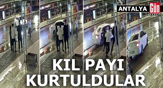 Antalya'da refleksiyle eşini kazadan kurtardı