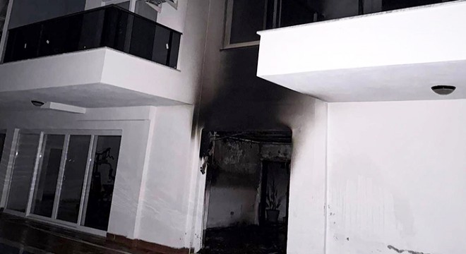 Antalya'da sitedeki sauna ve hamamda yangın