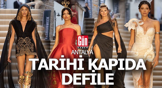 Antalya'da tarih modayla buluştu