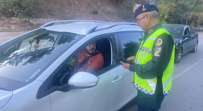 Antalya'da trafik denetimi