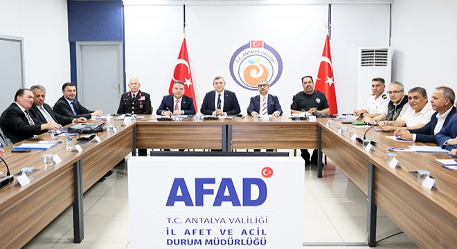 Antalya'da tüm eğlence mekanları denetlenecek