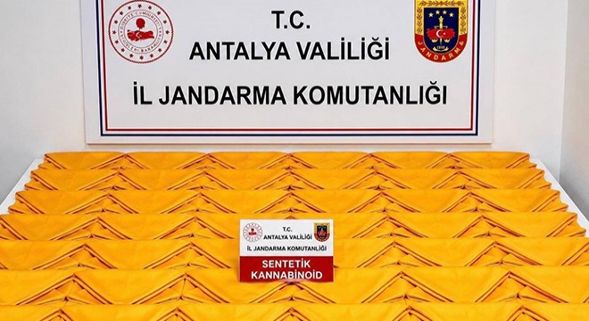 Antalya'da uyuşturucu operasyonu