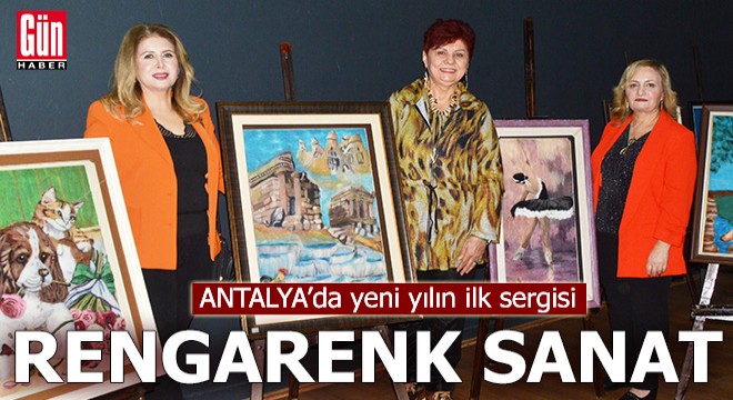 Antalya'da yeni yılın ilk sergisi