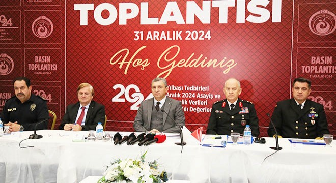 Antalya'da yılbaşında 12 bin 91 güvenlik personeli sahada