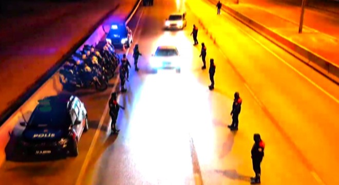 Antalya'da yunus polis denetimi