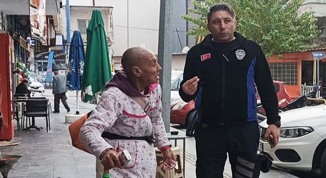 Antalya'da zabıtadan 'dilenci' denetimi