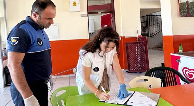Antalya'da zabıtadan okul kantinlerinde denetim