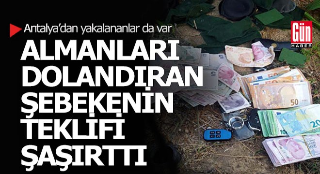Antalya dahil 6 ilde Almanları dolandıran çete hakim karşısında