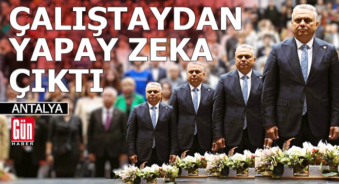 Antalya'daki çalıştayda yapay zeka vurgusu