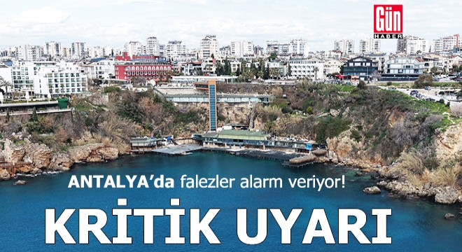 Antalya falezlerinde işgale son çağrısı