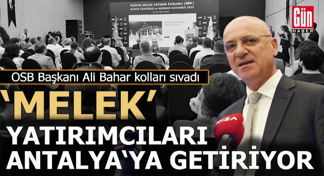 Antalya'ya 'Melek Yatırımcılar' gelecek