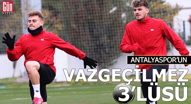 Antalyaspor'da 3 oyuncudan vazgeçilmedi