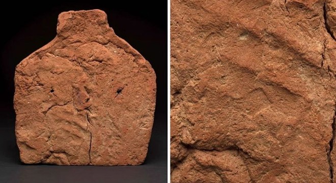 Antik mezarda 4 bin yıllık el izi keşfedildi