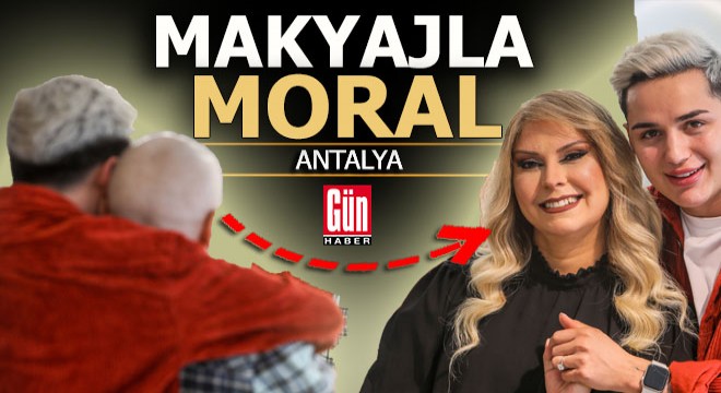Aradığı morali bu makyajla buldu